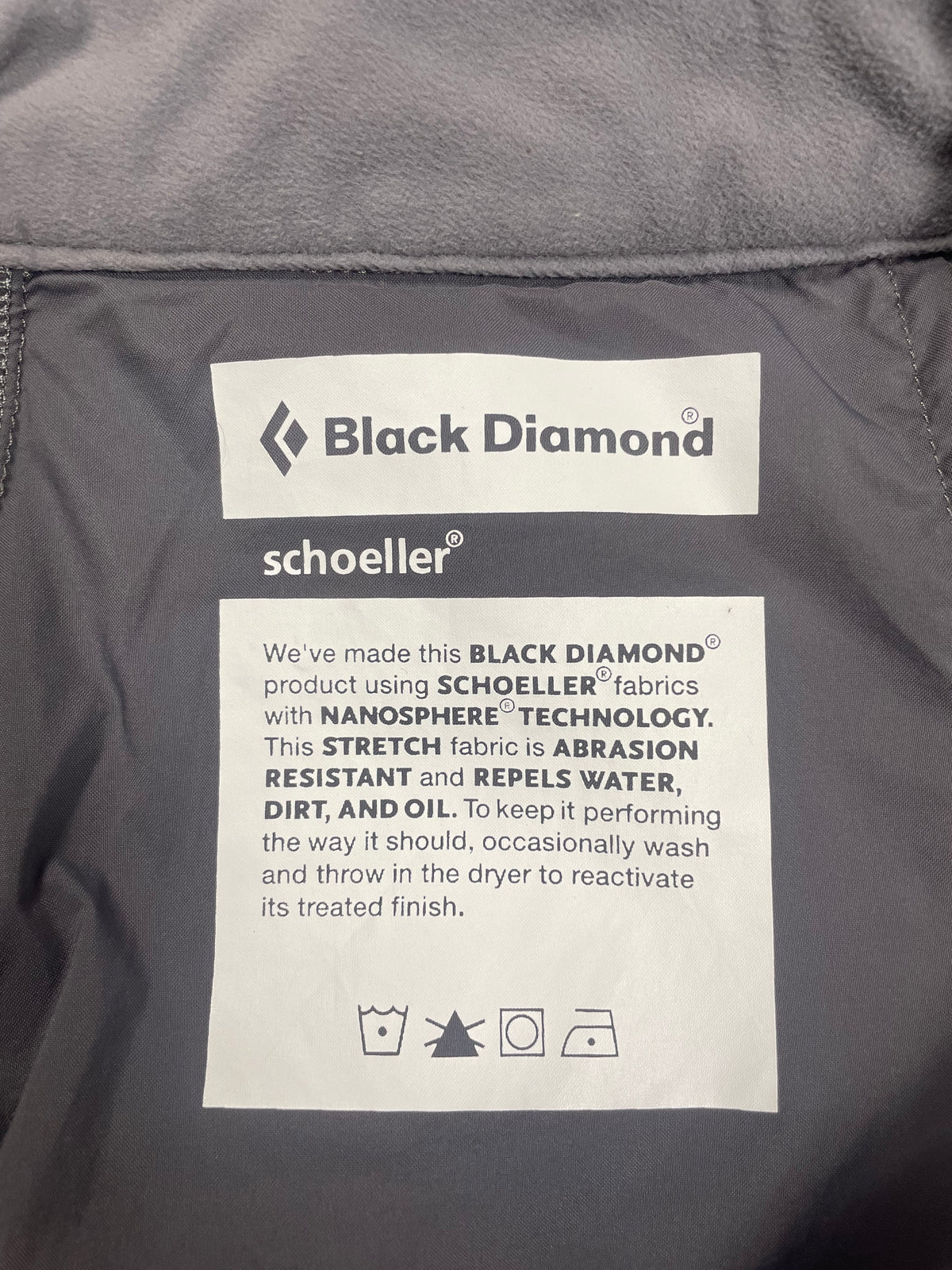 Black Diamond Schoeller Mountaineering Trousers - Men’s - Large